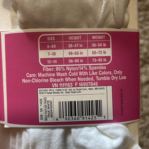 Puma Girls Bo Show Socks Bundle Black White Tights Leggings NEW - Picture 5 of 8